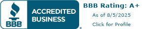 BBB Seal with A+ rating
